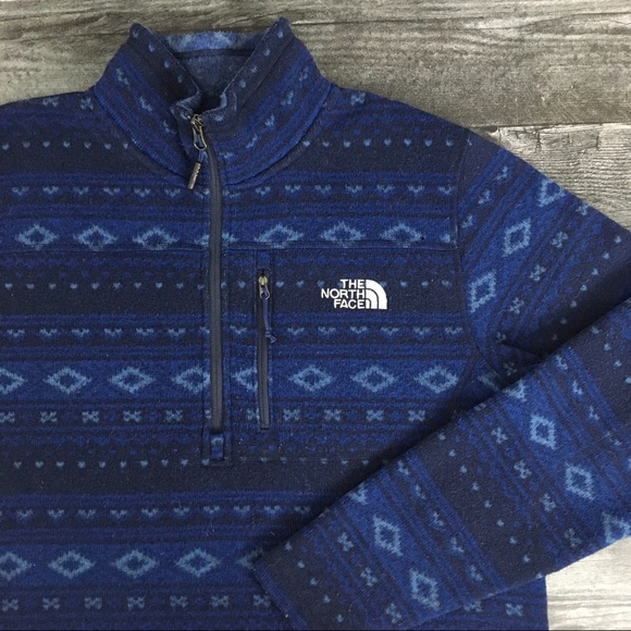 north face aztec pullover